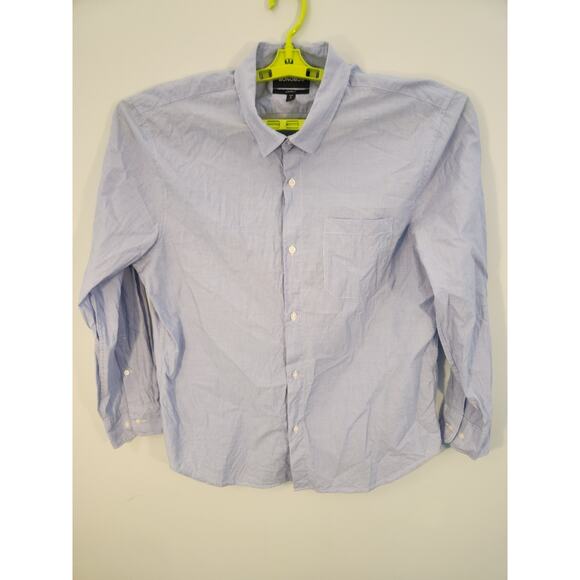 Bonobos Shirt Mens XL Short Blue Standard Fit Long Sleeve Preppy Business Work - Picture 4 of 11